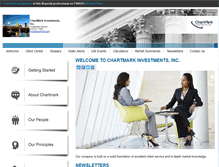 Tablet Screenshot of chartmark.com